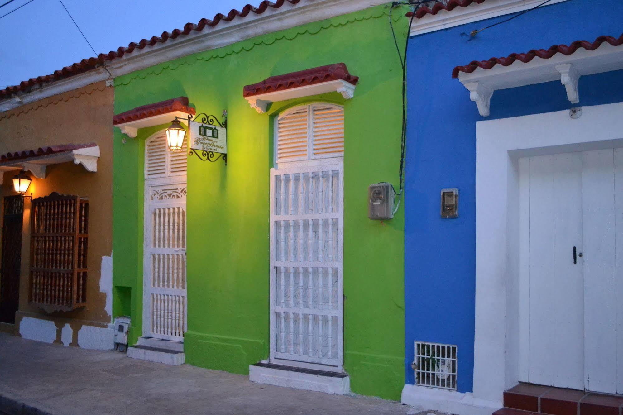 Hostel Green House Getsemani Cartagena  Exterior foto
